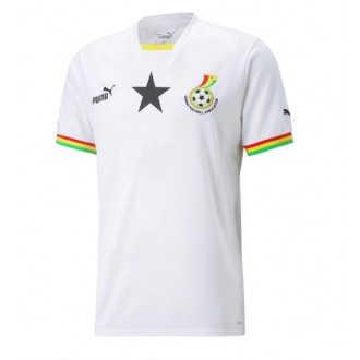 Herren Fußballbekleidung Ghana Heimtrikot WM 2022 Kurzarm